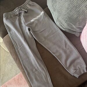 PrettyLittleThing Gray Sweatpants